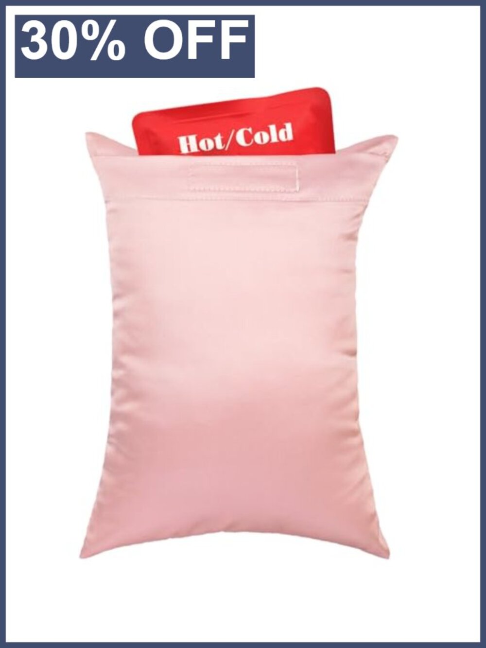 Hysterectomy Recovery Pillow with Ice Pack Pocket Satin Abdominal Cushion